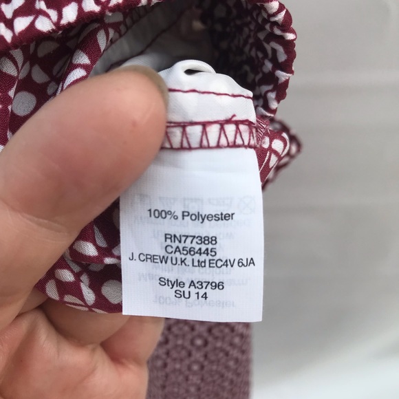 J.Crew Geo Print Drawstring pants - Picture 7 of 7